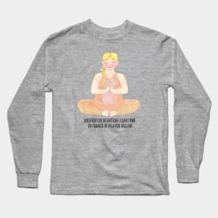 Badhakonasana Long Sleeve T-Shirt